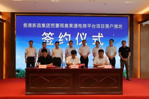 全球奢侈品电商平台项目签约落户潍坊总部基地