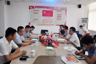寿县商务局局长潘琪贵一行来我集团农产品批发市场进行考察学习