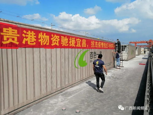 抗击一线丨目的地 宜昌 第八班广西支援湖北果蔬专列从贵港启程