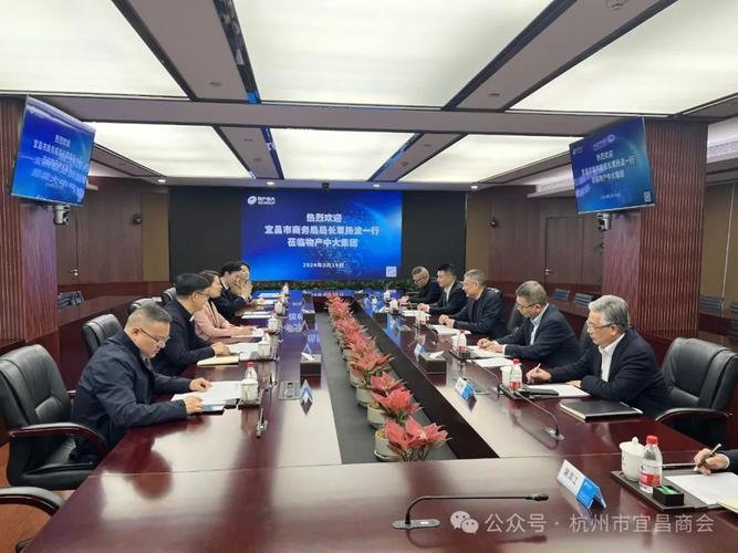 宜昌市商务局局长覃扬波一行赴杭州调研考察，深化区域合作与商务发展